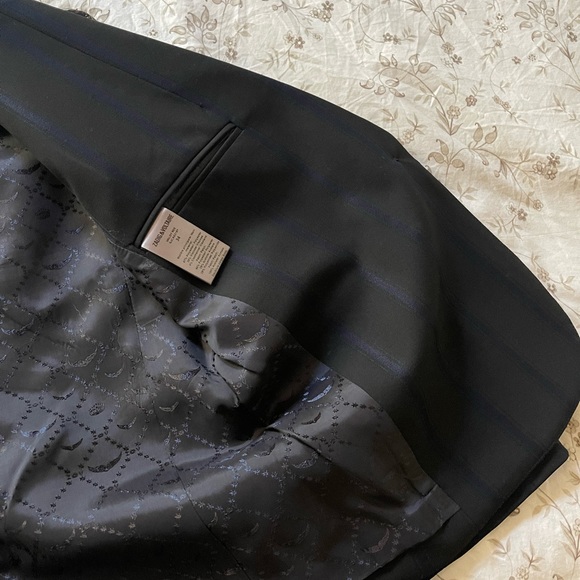 Zadig & Voltaire Valdy Mix Patch Jacket EU 34 - Picture 7 of 10